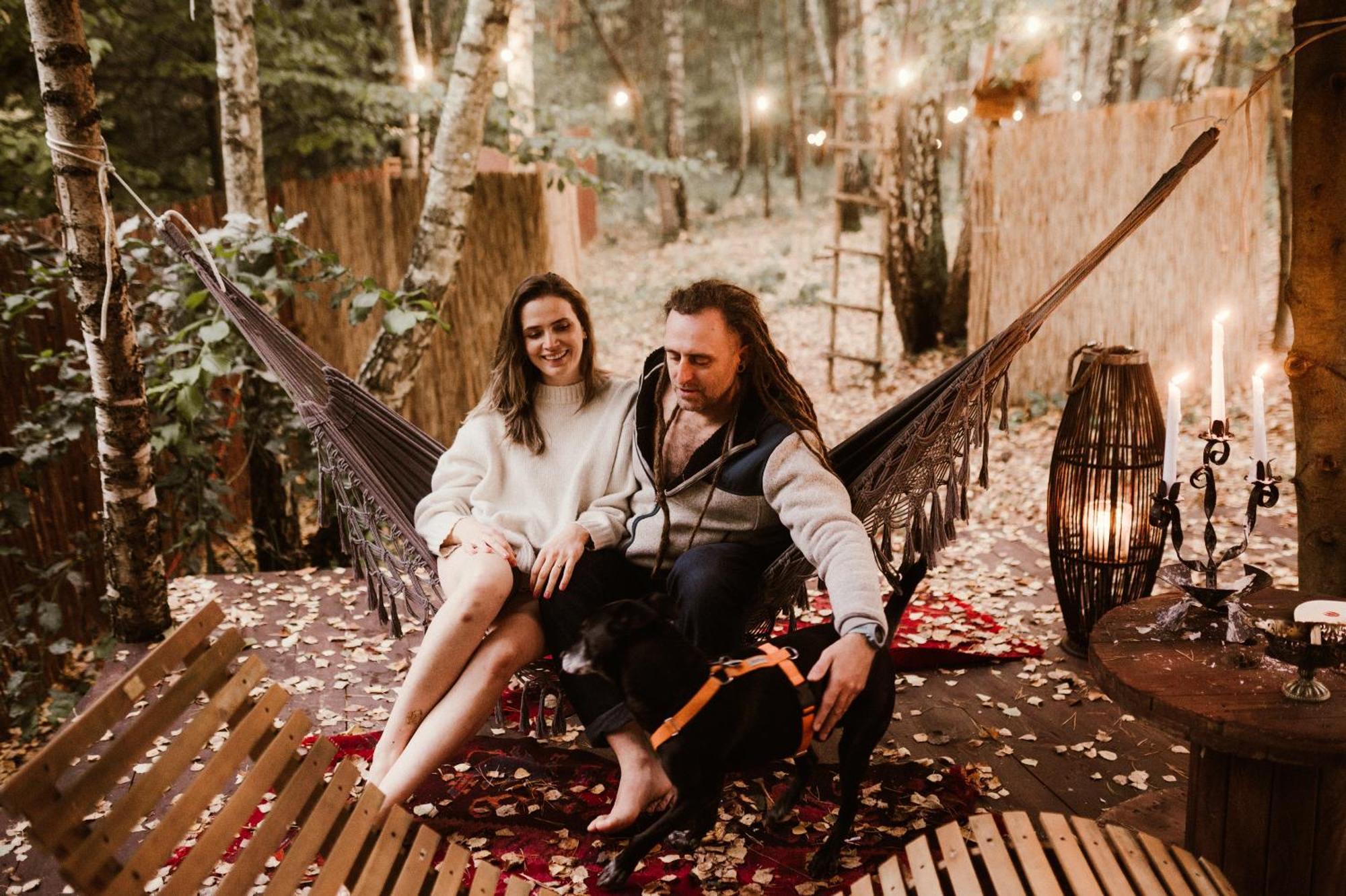 Jurty Z Widokiem, Prywatna Balia- Dzikolas Glamping Krasnobrod Bagian luar foto
