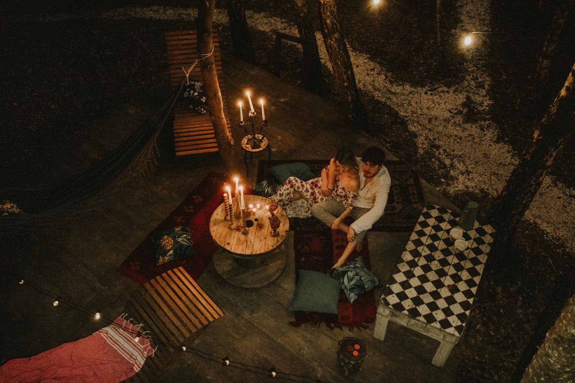 Jurty Z Widokiem, Prywatna Balia- Dzikolas Glamping Krasnobrod Bagian luar foto